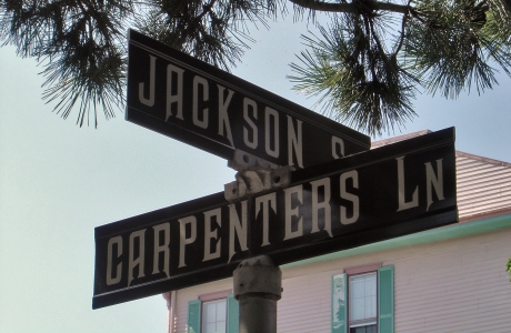 Street signs in Cape May, New Jersey
